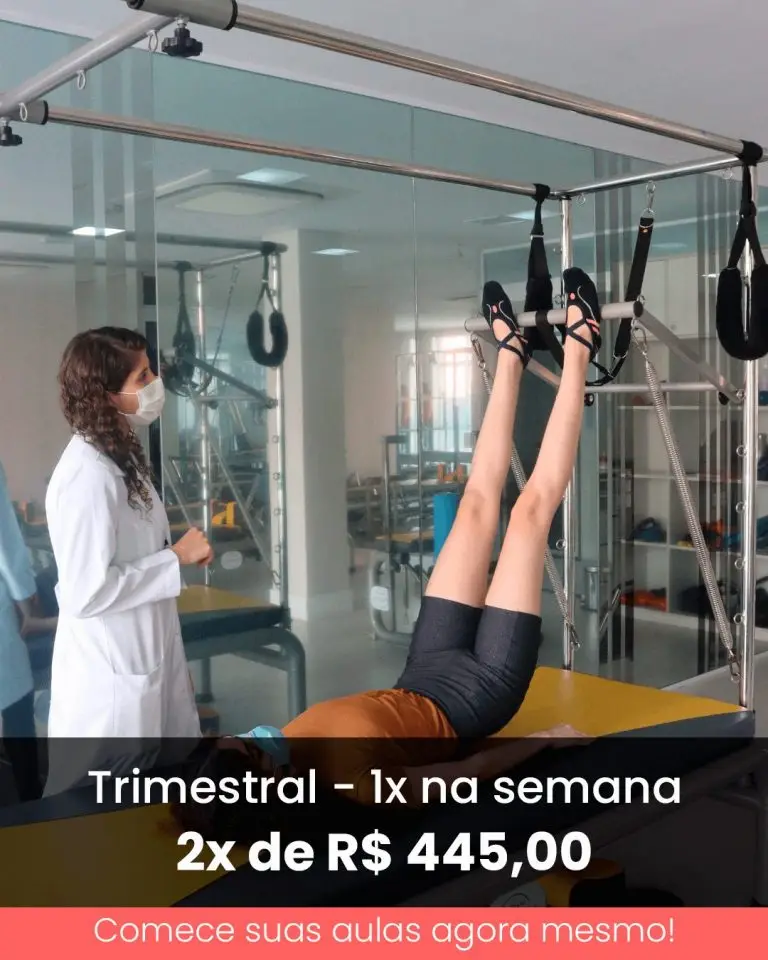 Pilates - trimestral 1x sem